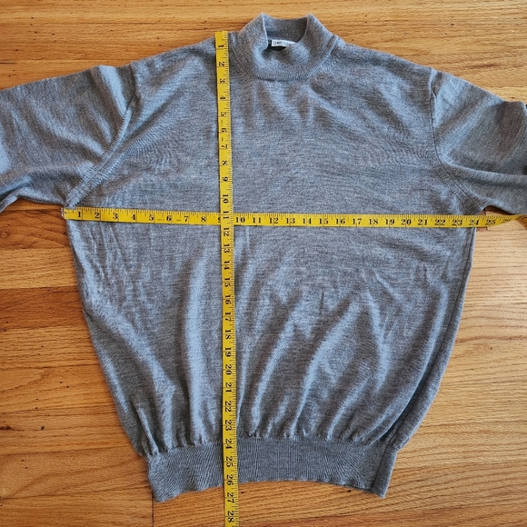 Gran Sasso Made in Italy Virgin Wool  Sweater Sz 50, U.S. M/L - Picture 9 of 9